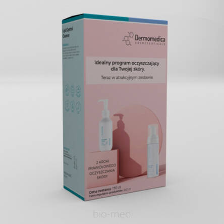 Dermomedica Zestaw Lipid Control Cleanser + Snail Foam Cleanser