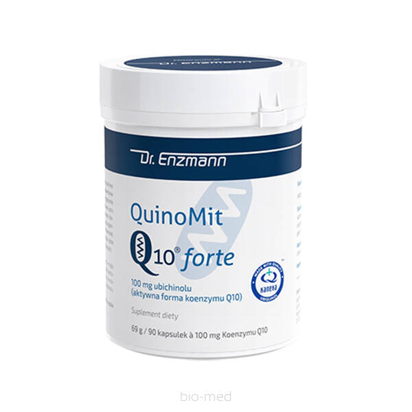 QuinoMit Q10 Forte MSE dr Enzmann Aktywny Koenzym 90kaps