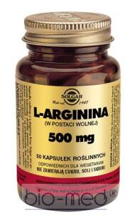Solgar L-Arginina 500 mg