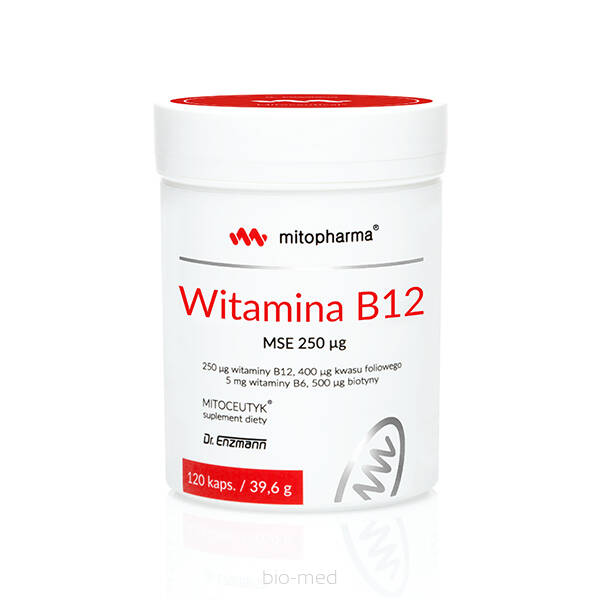 Witamina B12 250ug MSE dr Enzmann 120kaps.