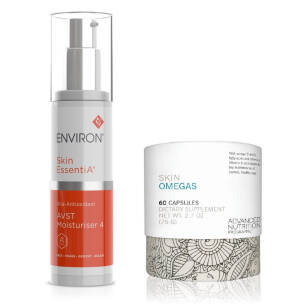 Environ ZESTAW Skin EssentiA AVST 4 + Suplement Skin Omegas +