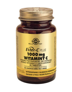 Solgar Ester C Plus 1000 mg witamina C, Suplement diety