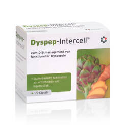 Dyspep-Intercell 120kaps. Wsparcie Układu Trawiennego Pokarmowego